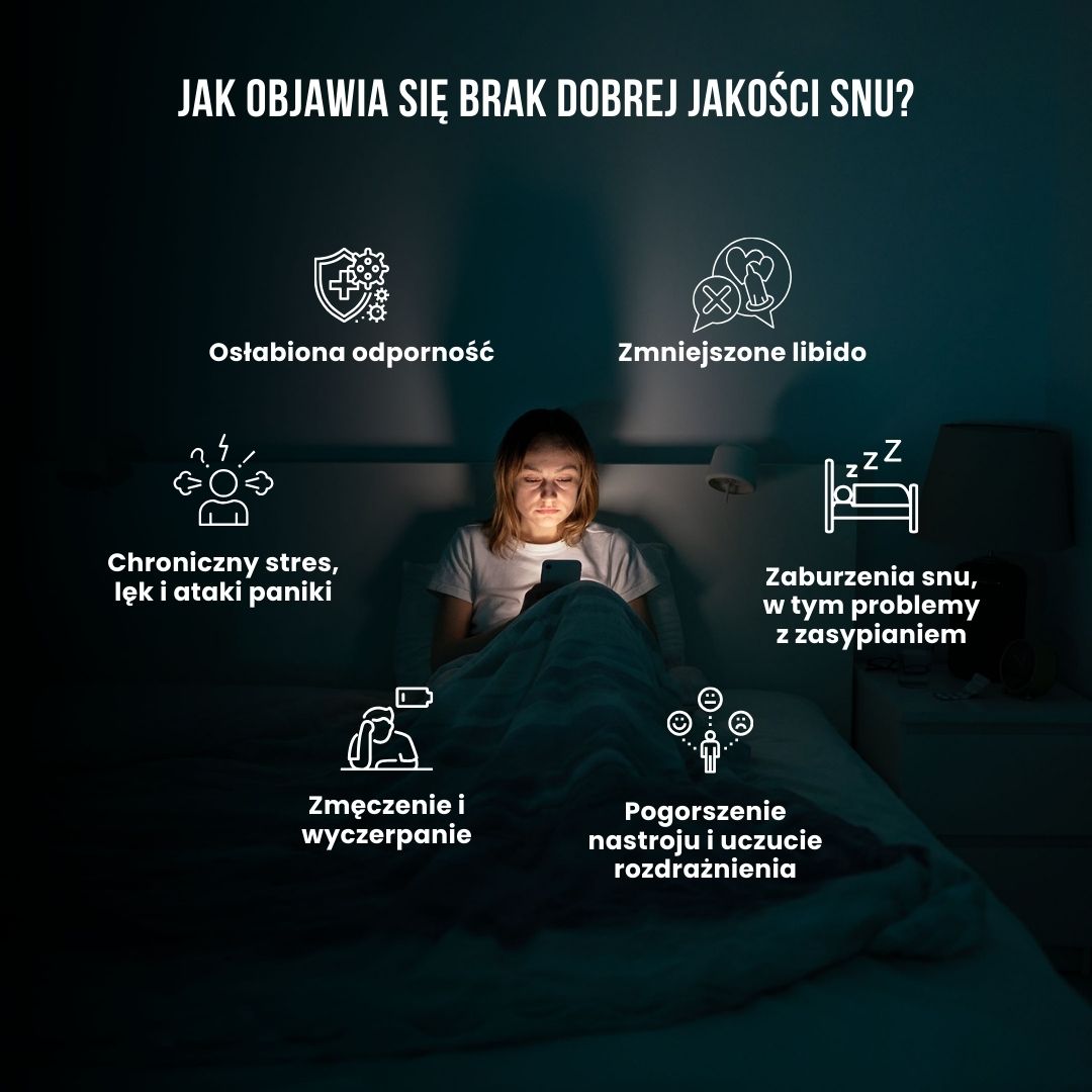 (Polština) Jak se projevuje nedostatek  kvalitního spánku